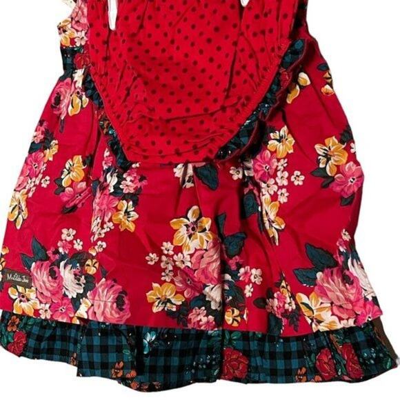Matilda Jane Holiday Sugar Plum Dress Bloomers Set Infant Girls Size 12-18 Month - Picture 4 of 6
